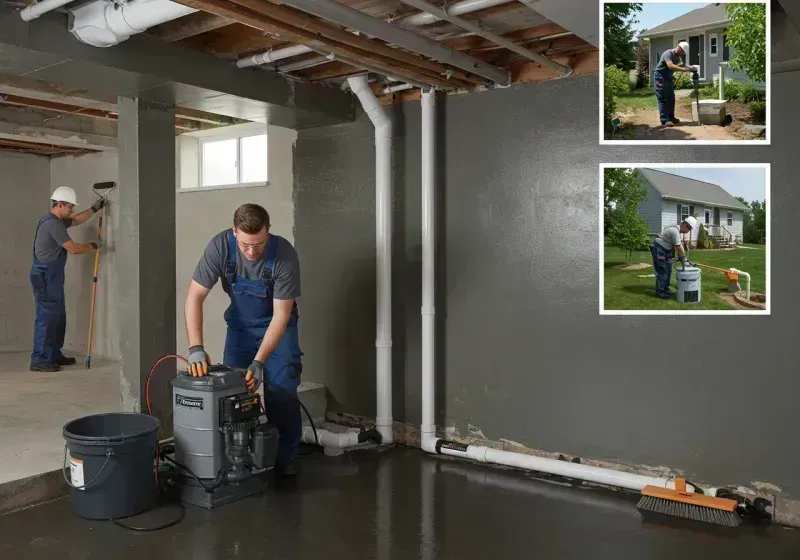 Basement Waterproofing and Flood Prevention process in Alsip, IL